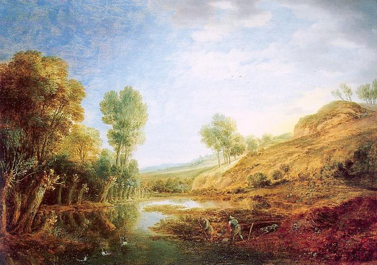 Peeters, Gilles Landscape with Hills oil painting picture